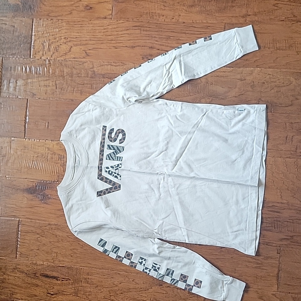 Women's Vans Long Sleeve Shirt, size XS